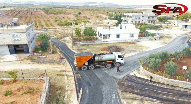 Karaköprü kırsalında yollar yenileniyor