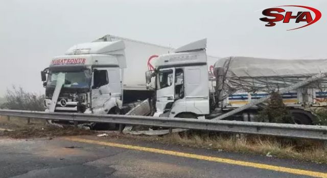 Urfa'da zincirleme kaza: 1 ölü, 15 yaralı