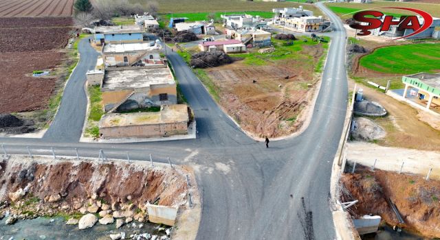 Harran’da asfalt çalışmaları sürüyor