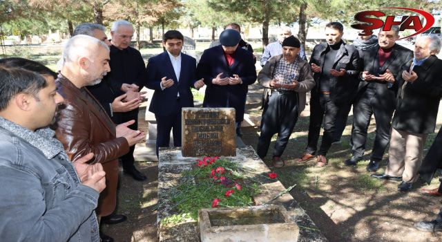 Abdullah Balak kabri başında dualarla anıldı