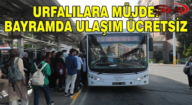 Bayramda ulaşım ücretsiz