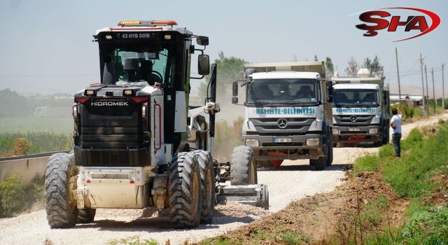 Haliliye’de kırsal mahalleler yeni yollarına kavuşuyor 