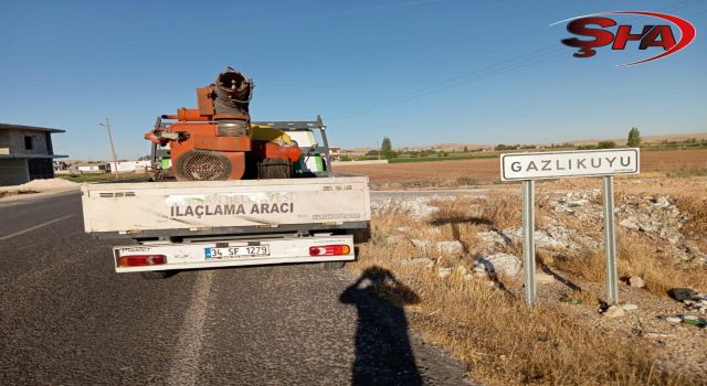 Harran’da haşere ile mücadele devam ediyor