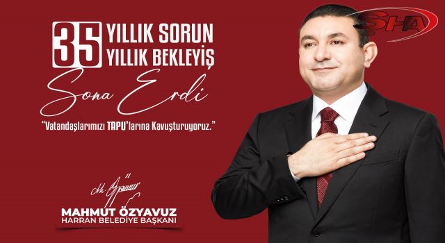 Başkan Özyavuz: İmambakır Mahallemizin 35 yıllık tapu sorununu çözdük