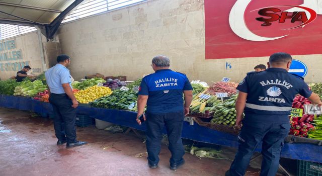 Haliliye’de kurallara uymayan esnaca ceza