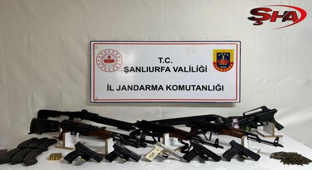 Urfa’da ruhsatsız silah operasyonu: 6 gözaltı