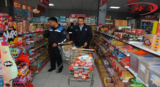 Urfa’da zincir marketlere sıkı denetim! Ceza yağdı