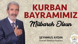 Başkan Aydın'dan Kurban Bayramı mesajı...