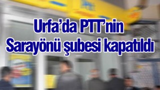 Urfa'da PTT personellerinde korona virüs çıktı