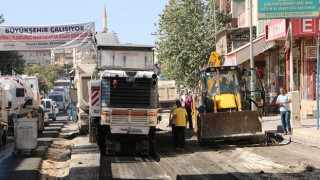 Açıksu Caddesi’nde çalışmalar tam hız sürüyor