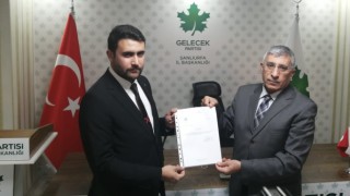 Gelecek Partisi ilçe başkanı istifa etti