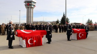 Resulayn Şehitleri Memleketlerine Uğurlandı