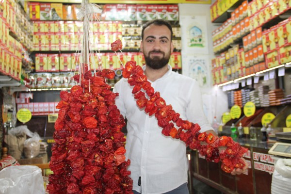 Şanlıurfa’da kurutmalıklar görücüye çıktı