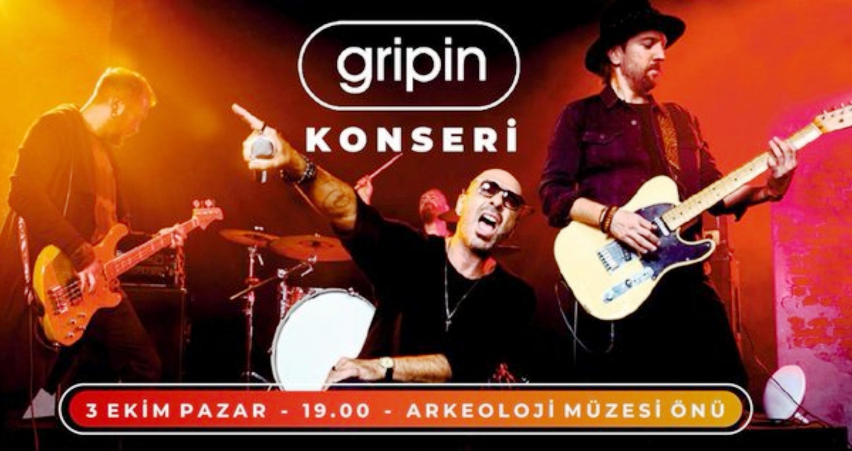 Gripin Müzik Grubu Şanlıurfa’da sevenleriyle buluşuyor