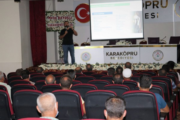 Karaköprü’de madde bağımlılığı ile mücadele semineri verildi