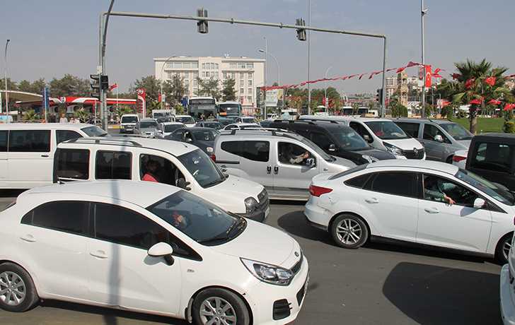 Şanlıurfa'daki araç sayısı belli oldu