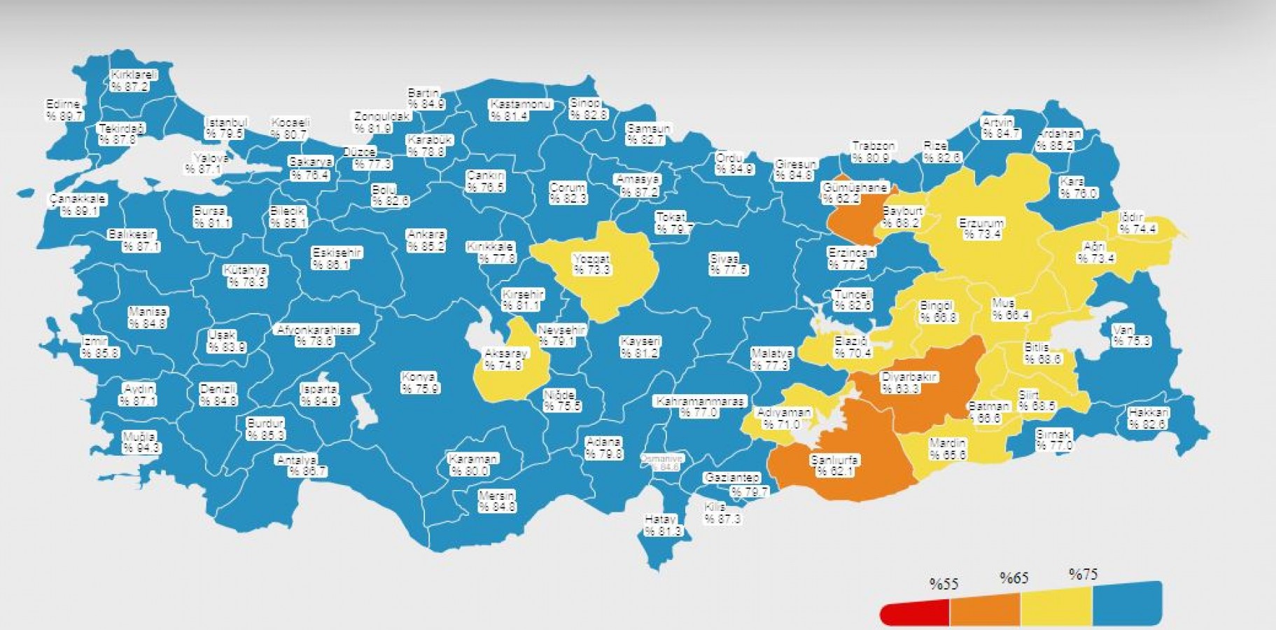 Urfa'nın sarı kategoriye geçmesine ramak kaldı