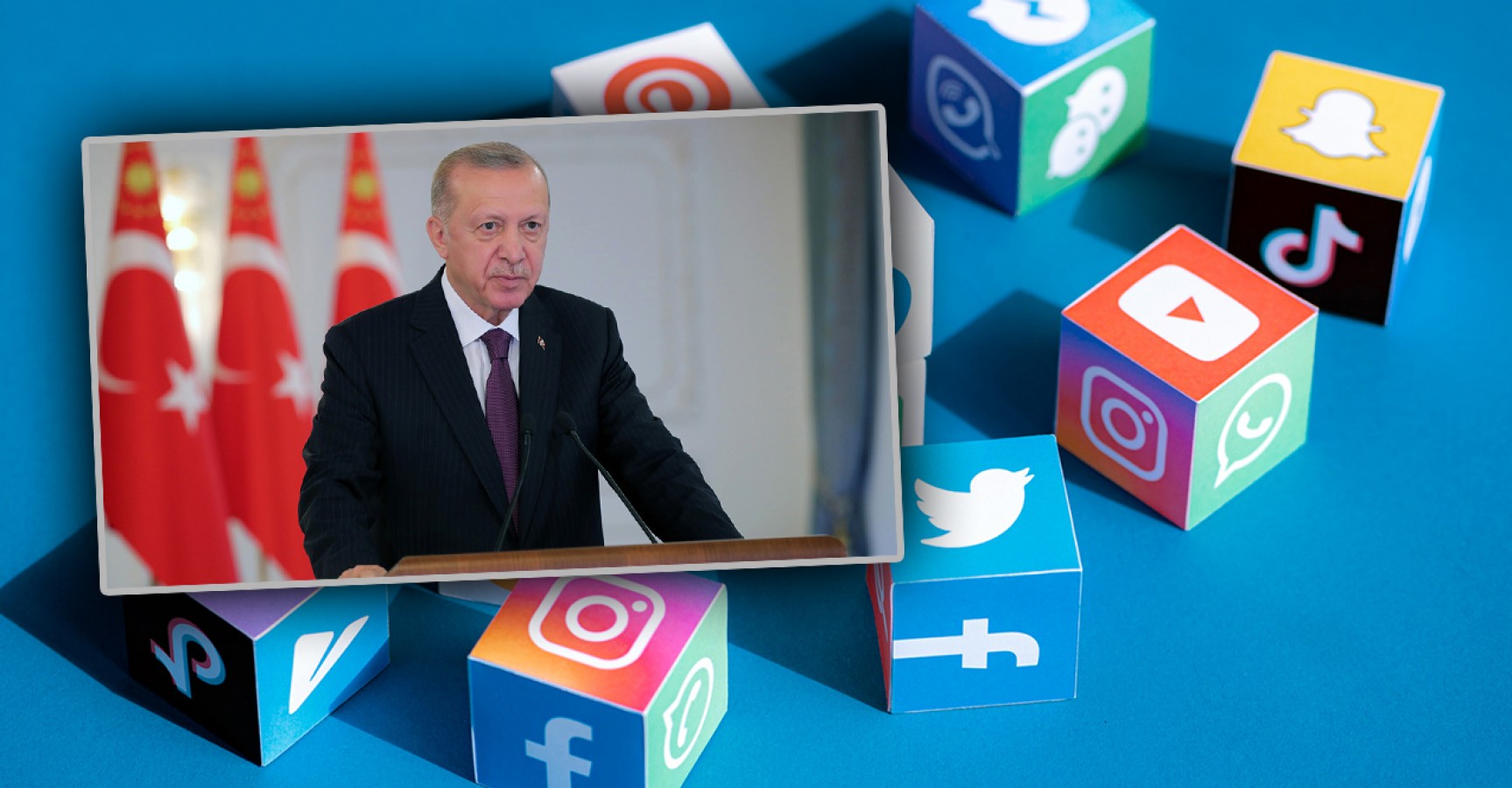 Erdoğan’dan sosyal medya mesajı: “Milli güvenlik tehdidi”