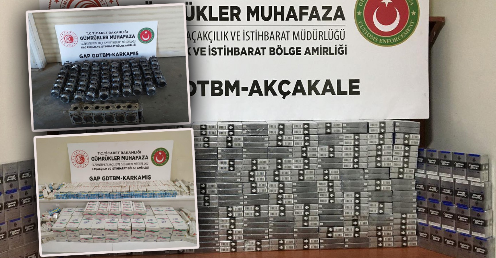 GAP’ta kaçakçılığa 61 milyon liralık darbe!