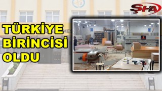 Urfa'daki okul fabrika gibi çalışıyor