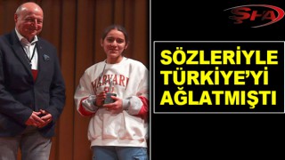 Urfalı Merve Akpınar'a Boğaziçi'nden ödül