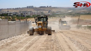 Karaköprü'de yeni yol çalışmaları aralıksız sürüyor