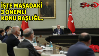 Kabine bugün Erdoğan başkanlığında toplanıyor!