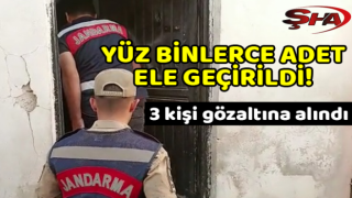 Urfa’da jandarmadan baskın!