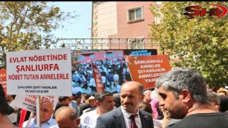 Urfalı şehit yakınları ve gazilerden Diyarbakır annelerine destek