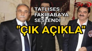 Tatlıses'ten bomba Fakıbaba iddiası...