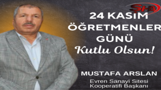 Başkan Arslan'dan Öğretmenler Günü mesajı