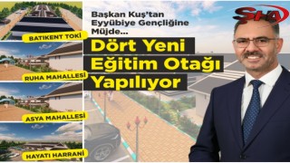 BAŞKAN KUŞ’TAN EYYÜBİYE GENÇLİĞİNE DÖRT BÜYÜK MÜJDE