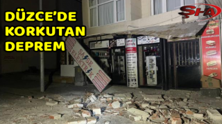 Düzce'de 5.9 şiddetinde deprem