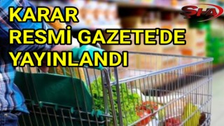 Zincir marketlerle ilgili yeni karar!