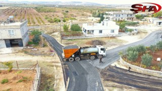 Karaköprü kırsalında yollar yenileniyor