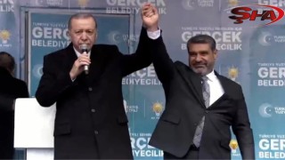 AK Parti Urfa İl Başkanı Ali Delioğlu Erdoğan'ın mitinginde yuhalandı