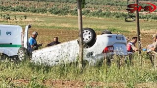 Urfa’da otomobil devrildi: 1 ölü