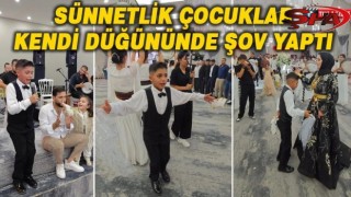 Böyle sünnet düğünü görülmedi...