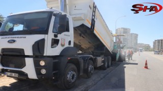 Urfa’da deforme olan yollar asfaltlanıyor