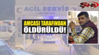 Urfa’da fıstık tarlasında cinayet! Yeğenini öldürdü