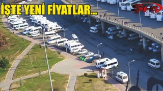 Urfa’da ilçe minibüs fiyatlarına zam geldi