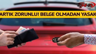 Bu belgeyi almayanlar araçların direksiyonuna geçemeyecek