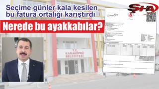 Karaköprü Belediyesi’nin kestiği  fatura gündeme bomba gibi düştü!